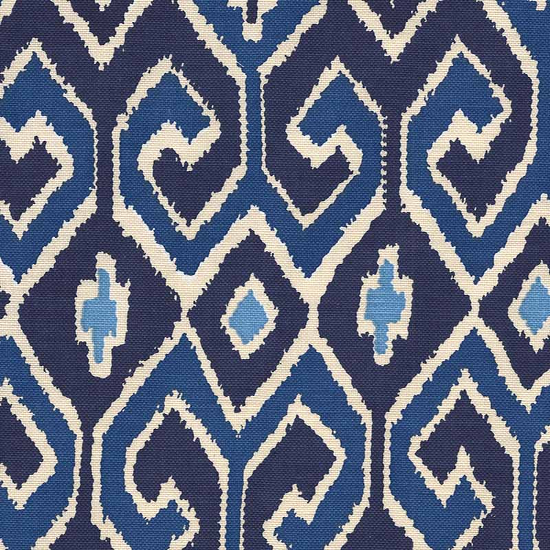 China Seas Aquarius Navy Royal Fabric 7210-07