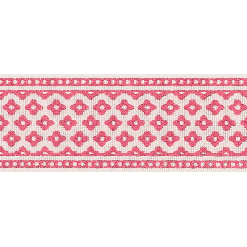 Schumacher Cherie Tape Raspberry Trim 72313