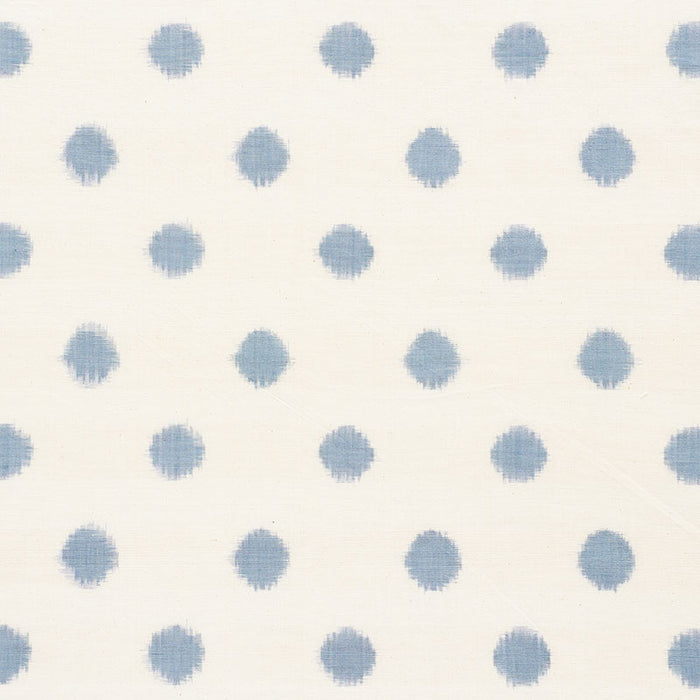 Schumacher Sakuru Ikat Sky Fabric Sample 72341