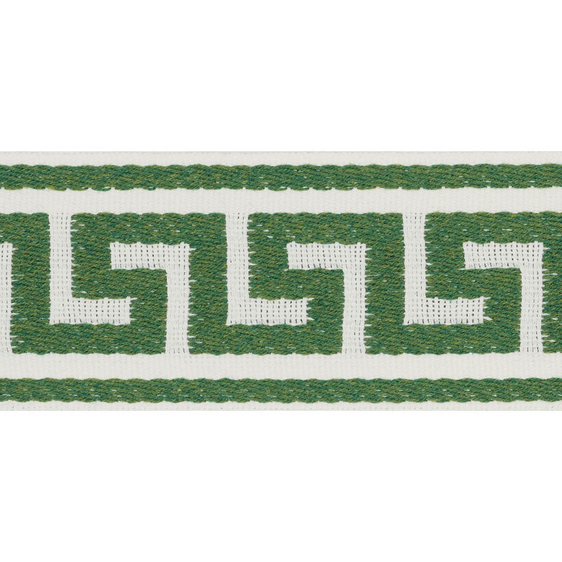 Schumacher Ganton Tape Indoor/Outdoor Green Trim 72393