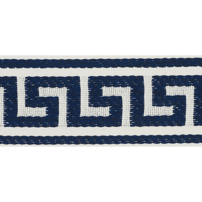 Schumacher Ganton Tape Indoor/Outdoor Navy Trim Sample 72394