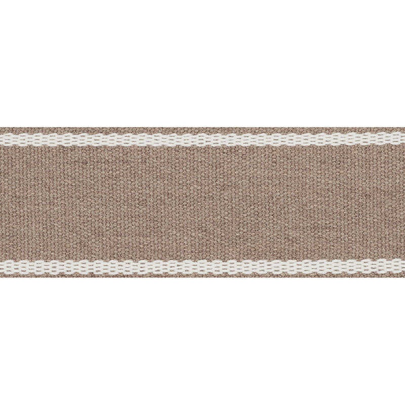 Schumacher Sullivan Tape Indoor/Outdoor Taupe Trim 72400