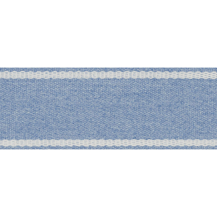 Schumacher Sullivan Tape Indoor/Outdoor Blue Trim Sample 72401