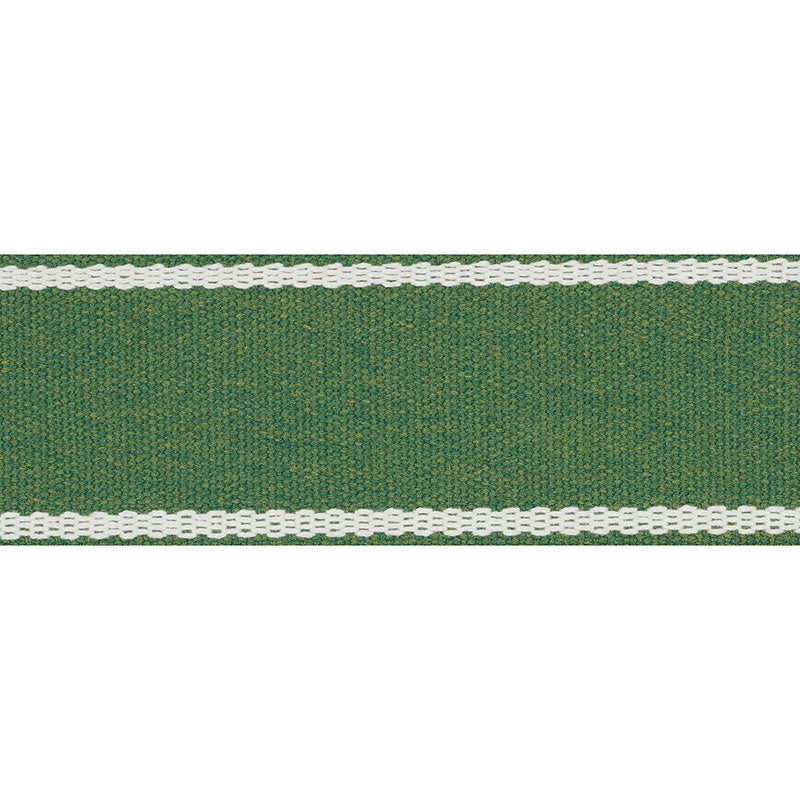 Schumacher Sullivan Tape Indoor/Outdoor Green Trim 72403