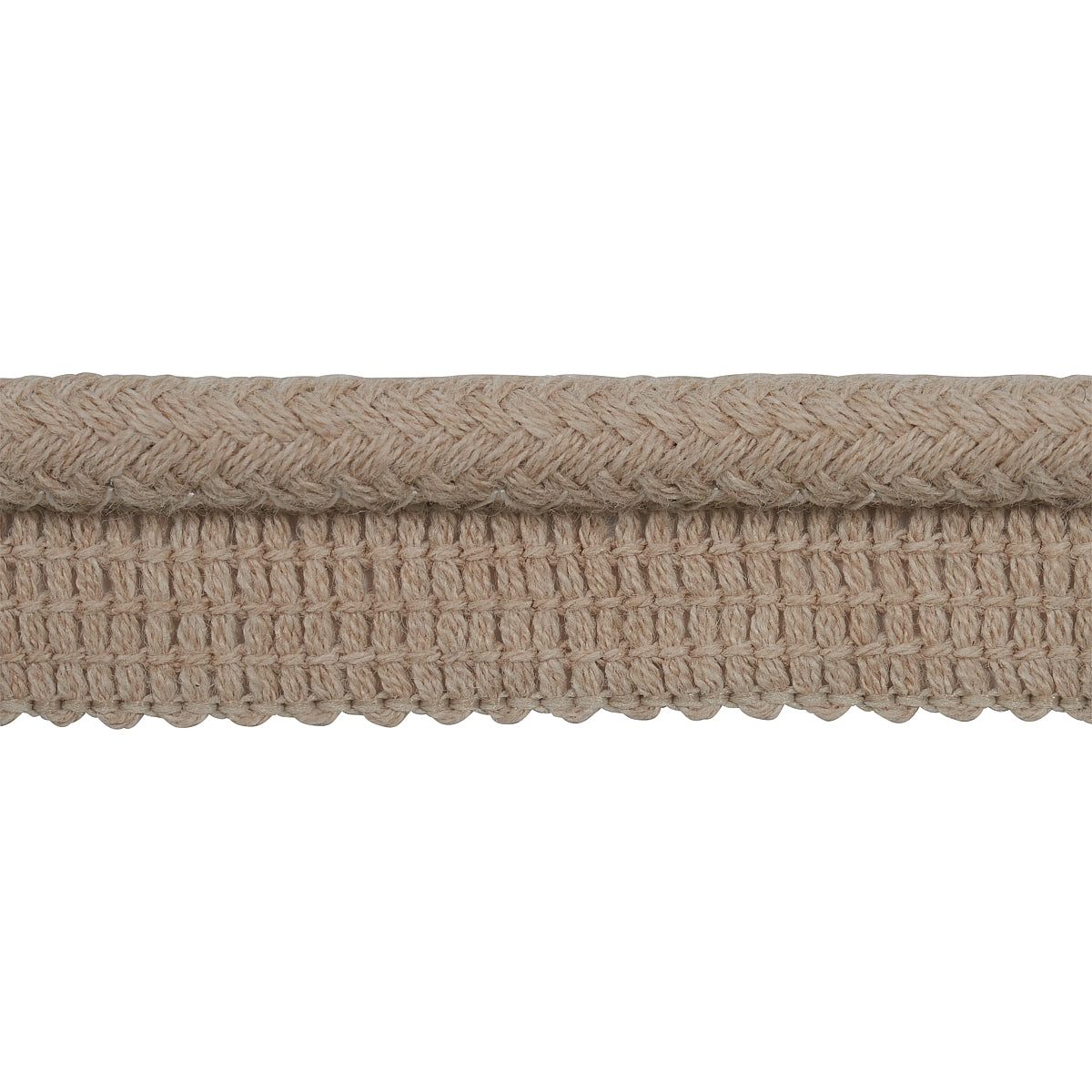 Schumacher Eubie Lip Cord Indoor/Outdoor Linen Trim 72428