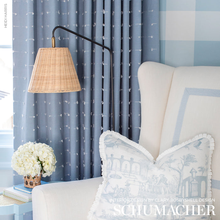 Schumacher Teton Sky Fabric 72571