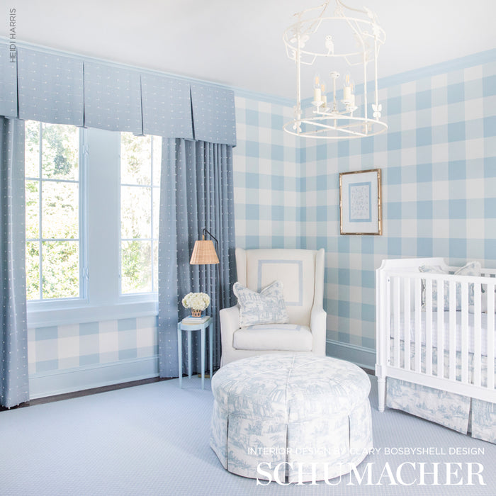 Schumacher Teton Sky Fabric 72571