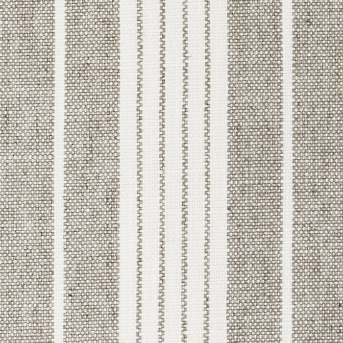 Schumacher Horst Stripe Grisaille Fabric 72602