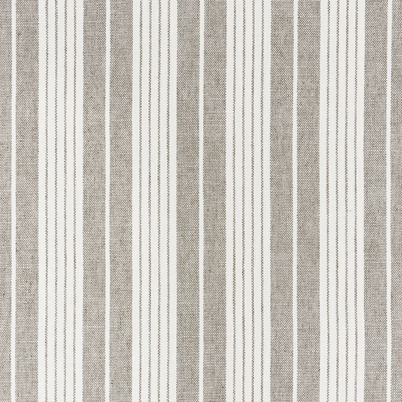 Schumacher Horst Stripe Grisaille Fabric 72602