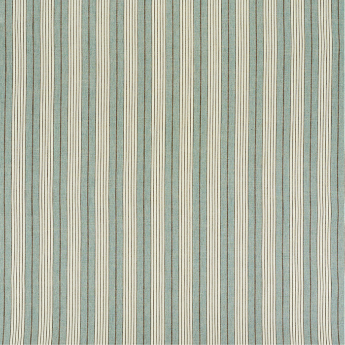 Schumacher Horst Stripe Sky Fabric 72603