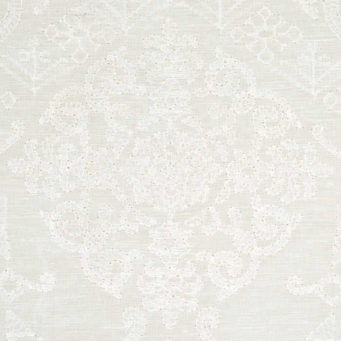 Schumacher Camilla Sheer Ivory Fabric 72660