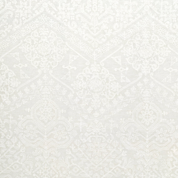 Schumacher Camilla Sheer Ivory Fabric Sample 72660