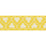 Schumacher Coquette Tape Yellow Trim Sample 72740