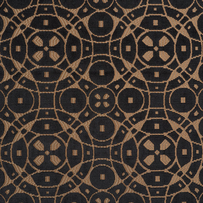 Schumacher Zodiac Velvet Onyx Fabric 72921