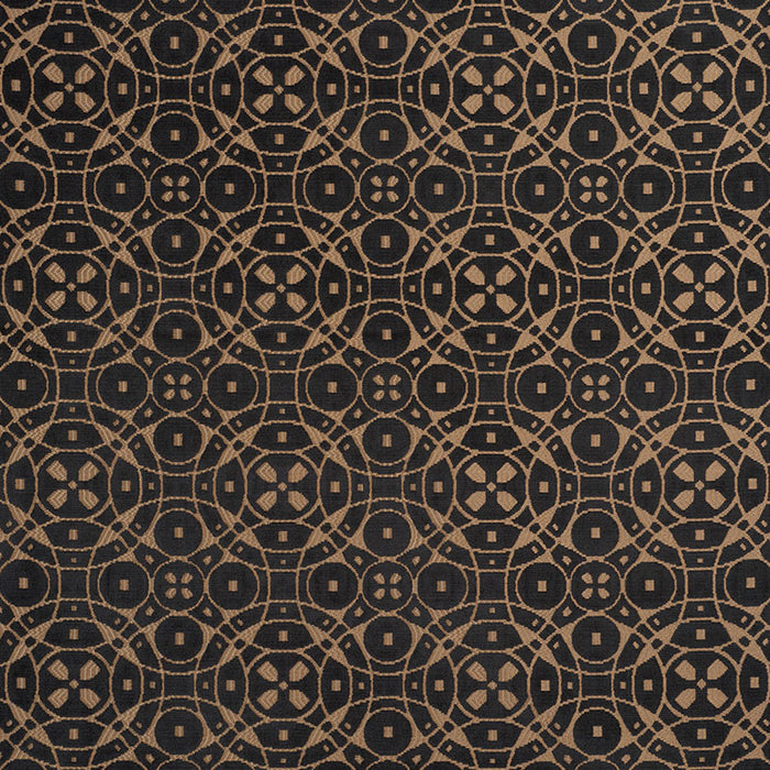 Schumacher Zodiac Velvet Onyx Fabric Sample 72921