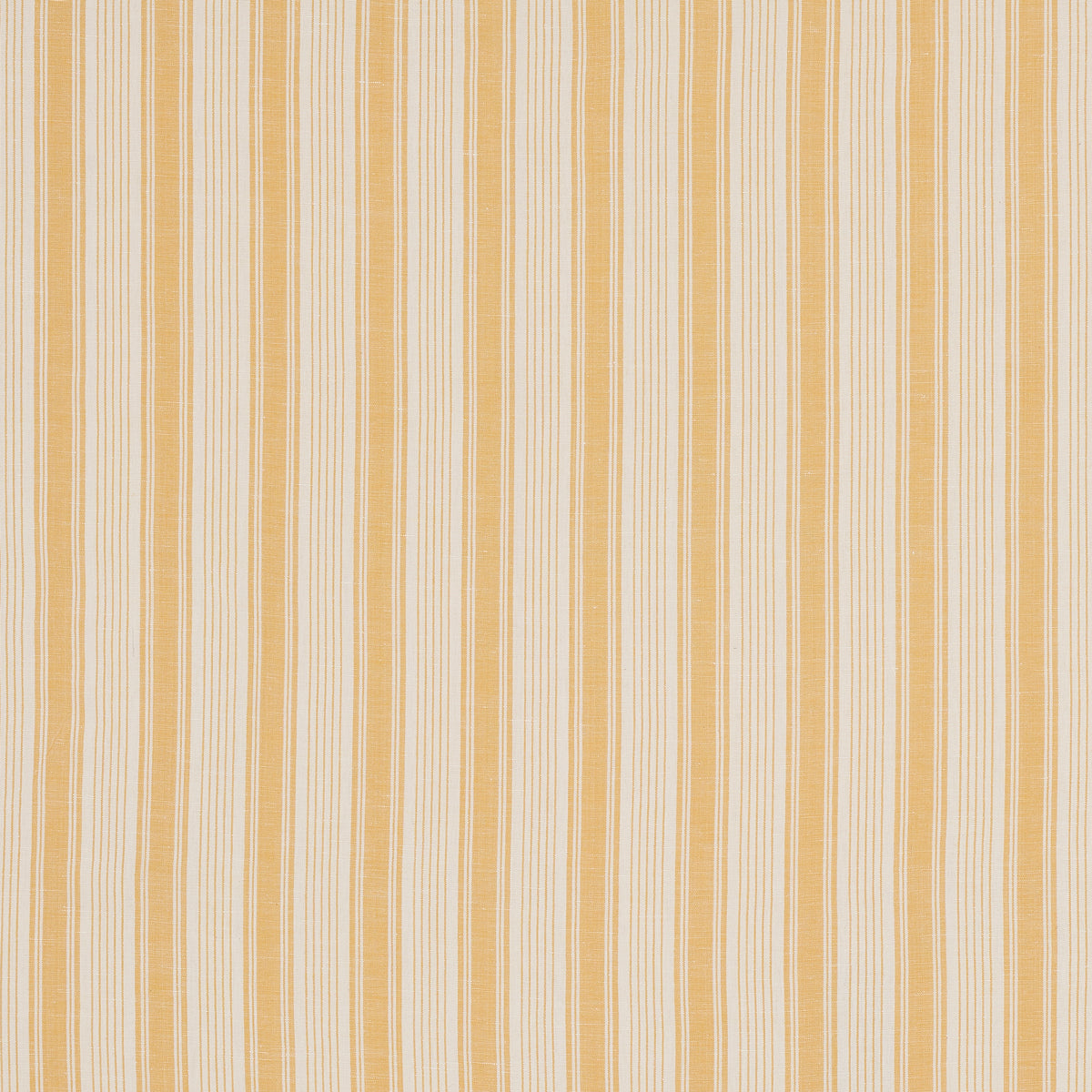 Schumacher Ojai Stripe Yellow Fabric 73006