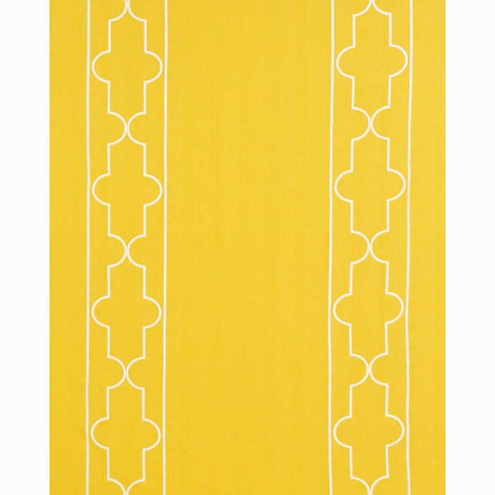 Schumacher Limitless Lattice Yellow Fabric 73072