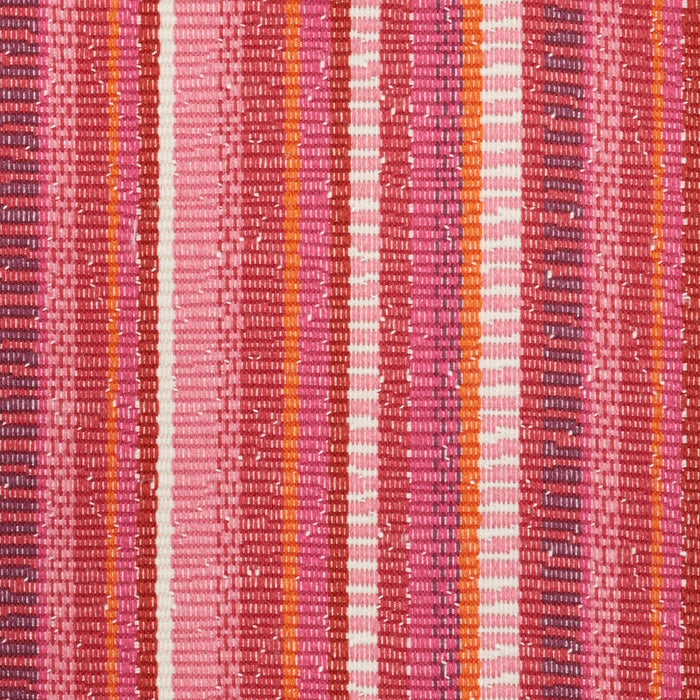 Schumacher Primavera Stripe Berry Fabric 73111