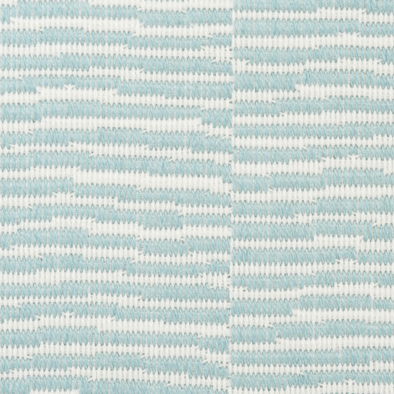 Schumacher Promenade Indoor/Outdoor Aqua Fabric 73132