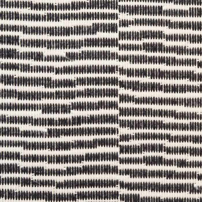 Schumacher Promenade Indoor/Outdoor Black Fabric Sample 73133