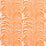 Schumacher Zebra Palm Indoor/Outdoor Orange Fabric 73172