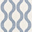 Schumacher Ondata Blue Fabric 73223