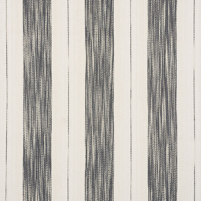 Schumacher Arroyo Stripe Charcoal Fabric Sample 73312