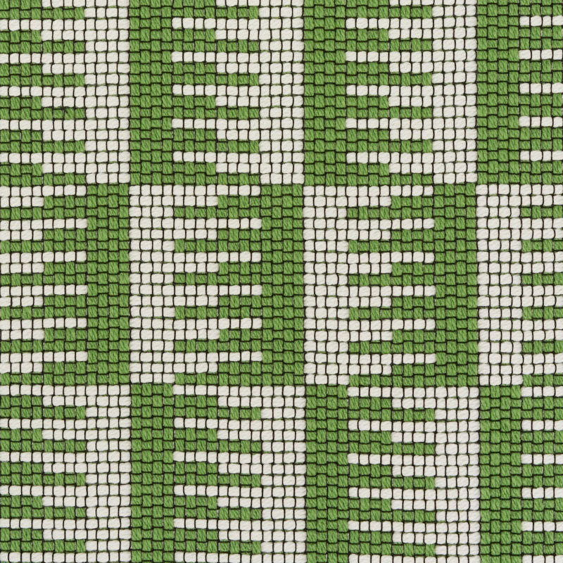 Schumacher Dovetail Indoor/Outdoor Green Fabric Sample 73321