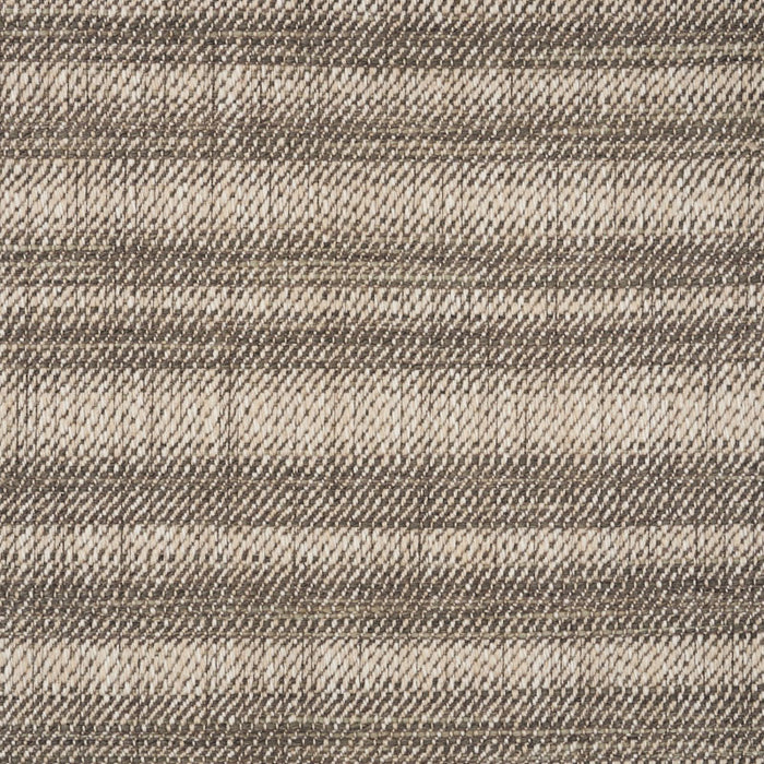 Schumacher Petra Stripe Stone Fabric Sample 73360