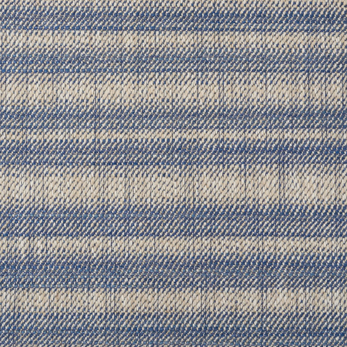 Schumacher Petra Stripe Indigo Fabric 73361