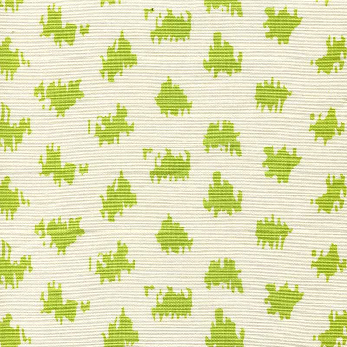 China Seas Zizi Spot Chartreuse Fabric Sample 7340-05T