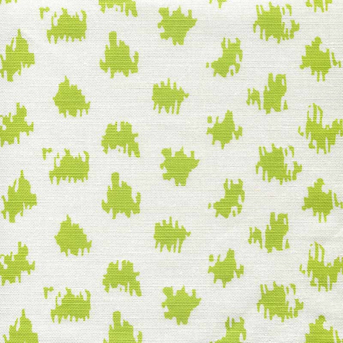 China Seas Zizi Spot Chartreuse Fabric Sample 7340-05