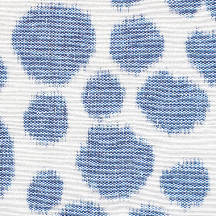 Schumacher Zoe Blue Fabric Sample 73410