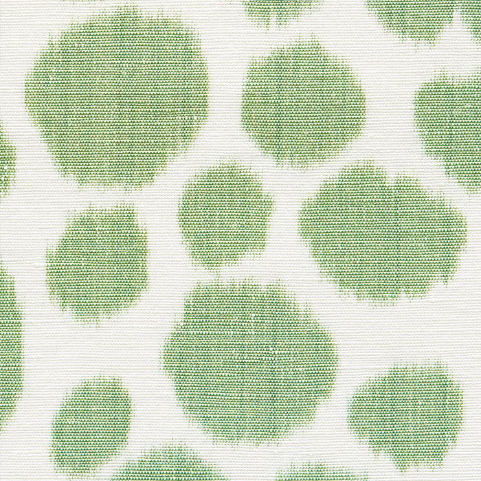 Schumacher Zoe Green Fabric Sample 73411