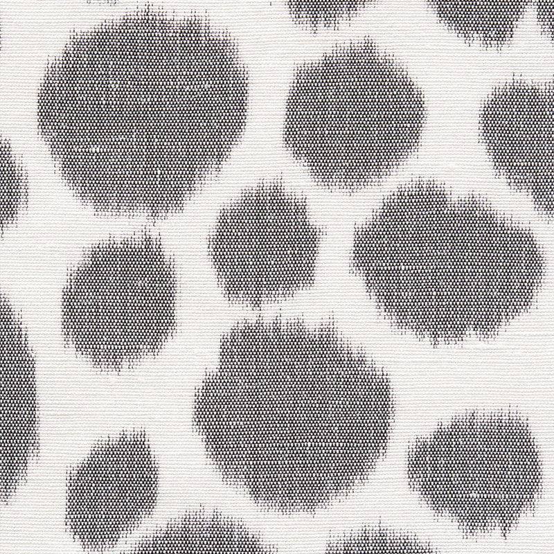 Schumacher Zoe Graphite Fabric Sample 73413