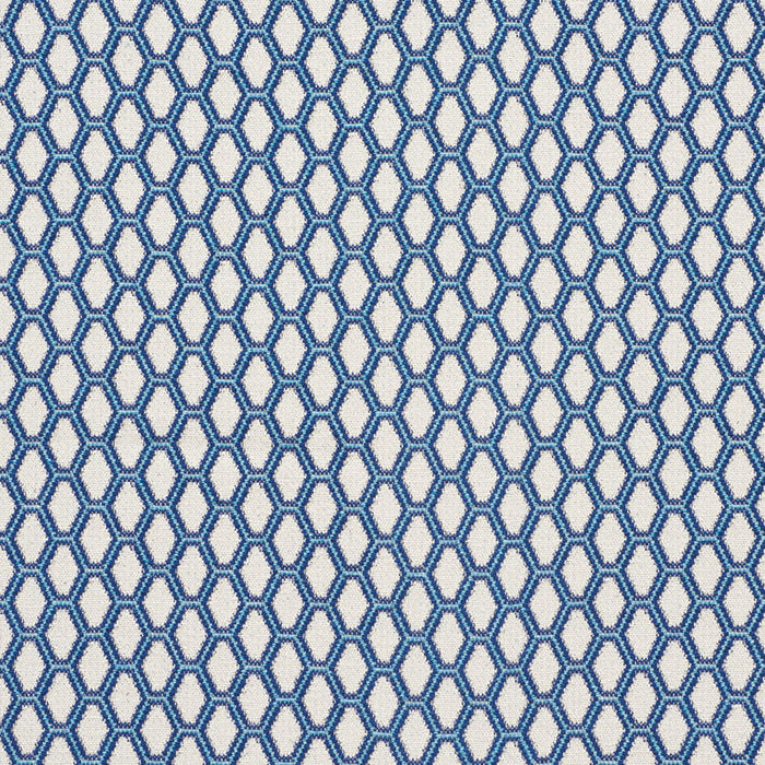 Schumacher Beehive Blue Fabric 73420