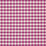 Schumacher Checkmate Berry Fabric Sample 73433