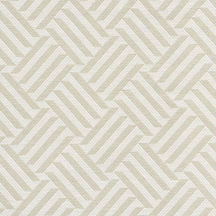 Schumacher Cross Hatch Natural Fabric 73450