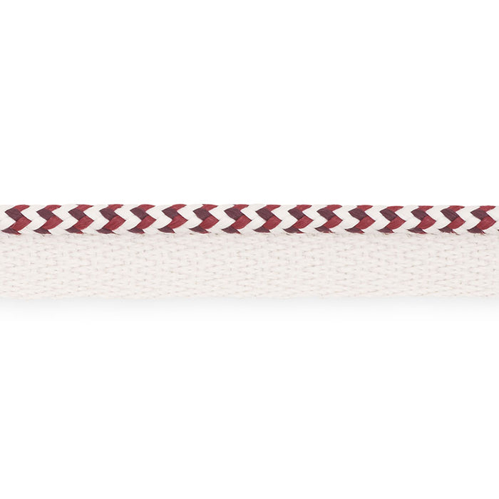 Schumacher Bolander Cord Indoor/Outdoor Berry Trim Sample 73476