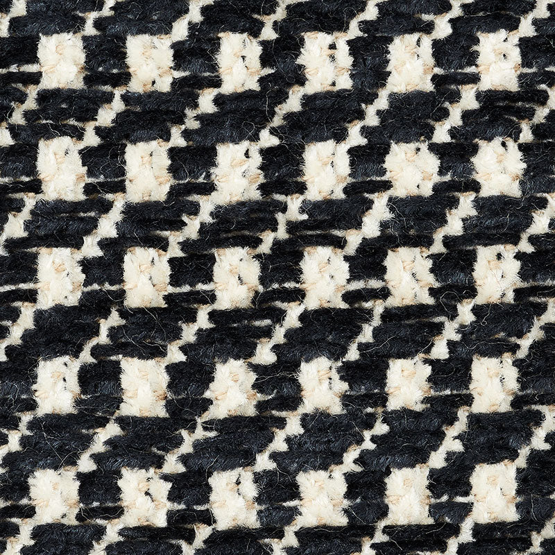 Schumacher Toscana Black Fabric 73503