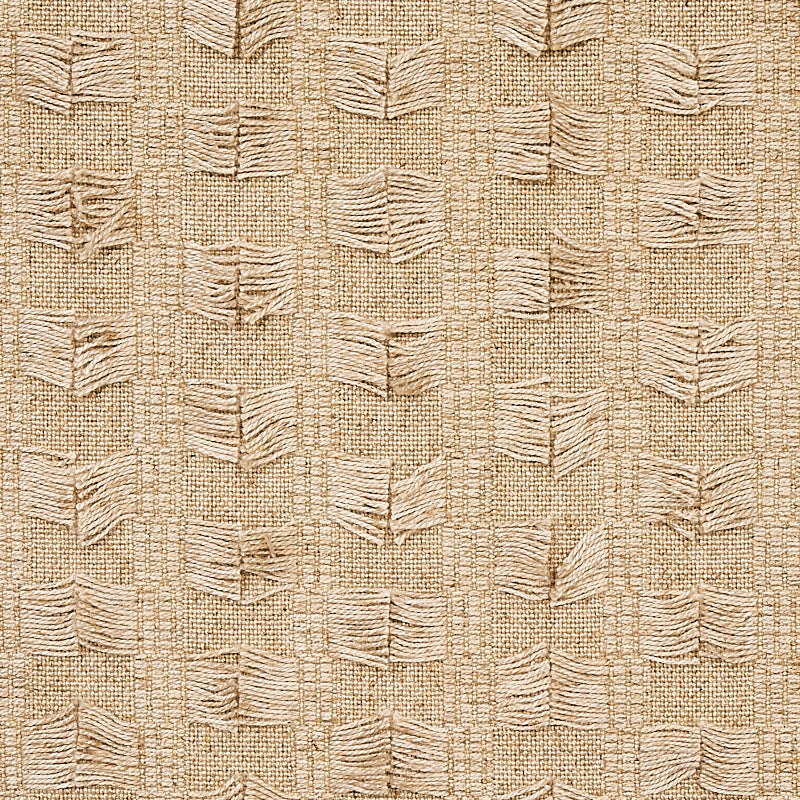 Schumacher Montego Fringe Natural Fabric Sample 73581