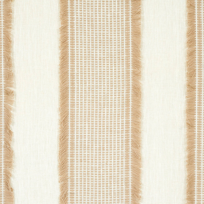 Schumacher Tulum Casement Natural Fabric 73592