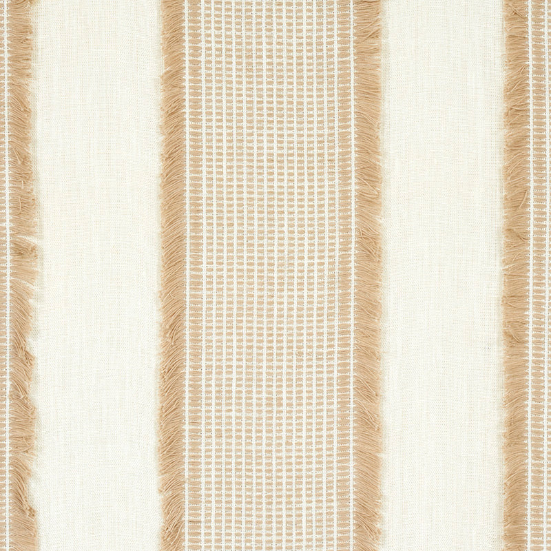 Schumacher Tulum Casement Natural Fabric Sample 73592