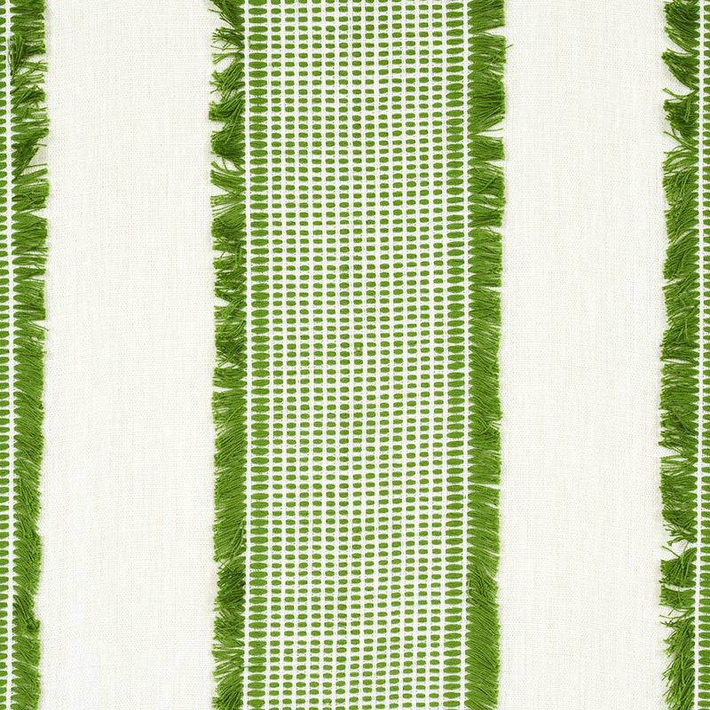 Schumacher Tulum Casement Green Fabric 73594