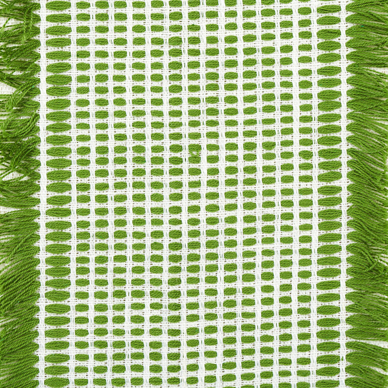 Schumacher Tulum Casement Green Fabric 73594