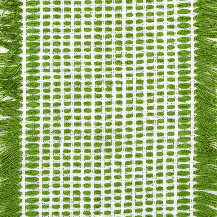 Schumacher Tulum Casement Green Fabric Sample 73594