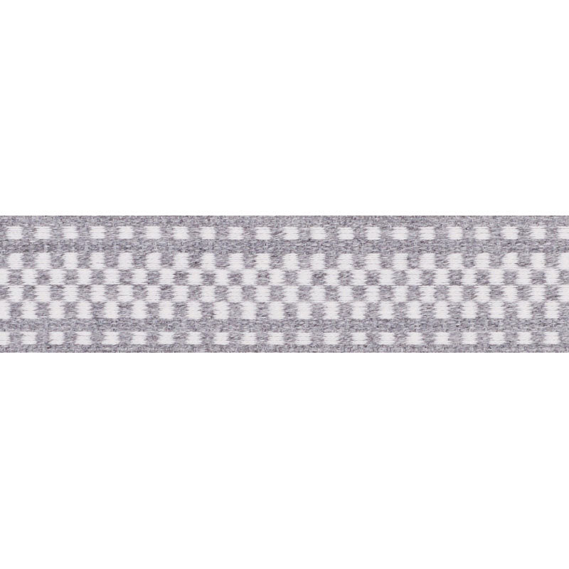 Schumacher Marta Tape Indoor/Outdoor Grey Trim 73650