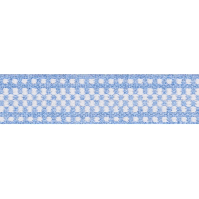 Schumacher Marta Tape Indoor/Outdoor Chambray Trim 73651