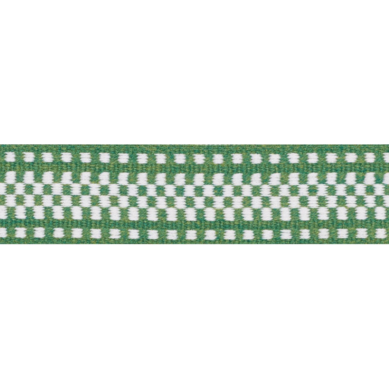 Schumacher Marta Tape Indoor/Outdoor Green Trim 73655