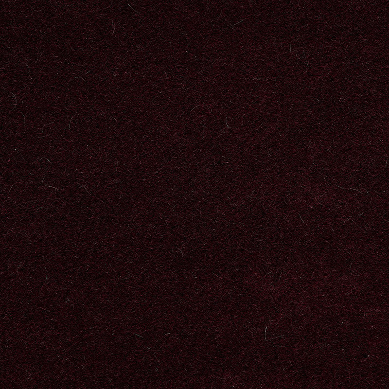 Schumacher Regal Mohair Bordeaux Fabric 73687